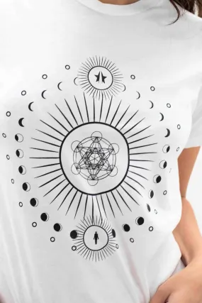 Moon Metatron Tee in Lite Beam