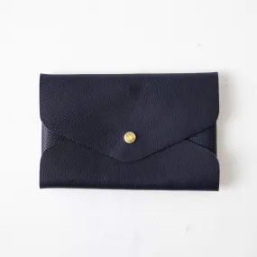 Navy Kodiak Envelope Clutch