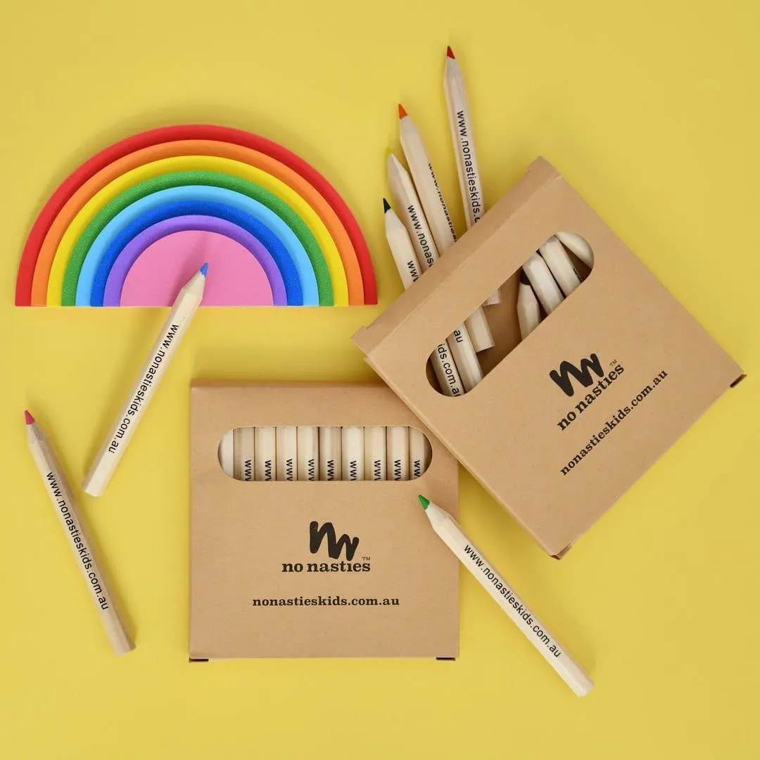 No Nasties Coloured Wooden Pencils