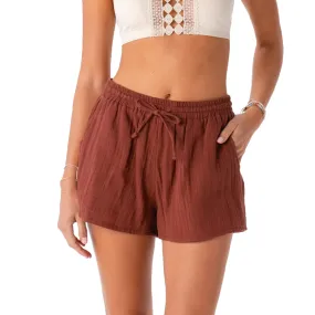 Nutmeg Cotton Cabana Shorts