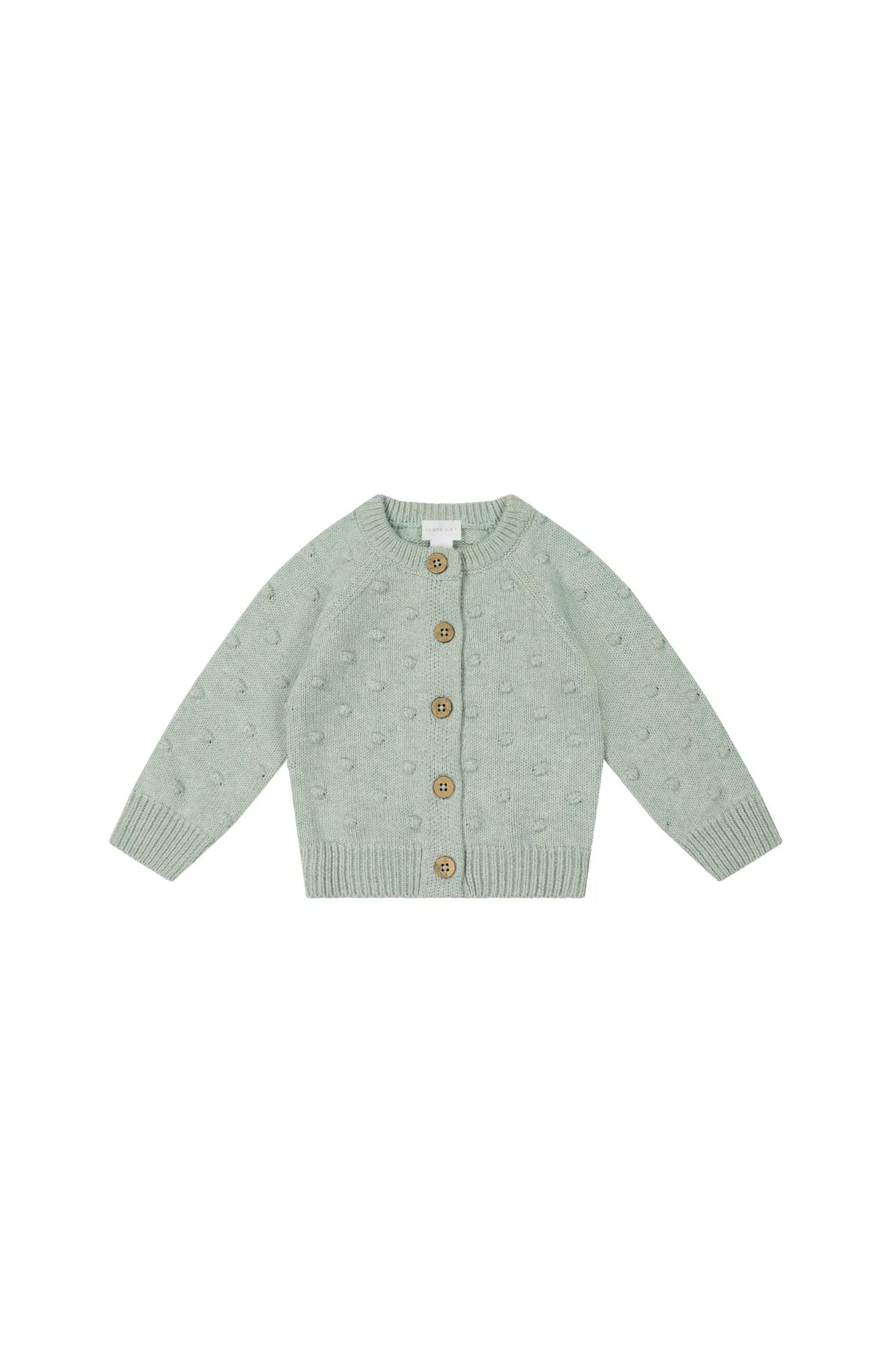 OG Dotty Knit Cardigan - Ocean Spray Marle