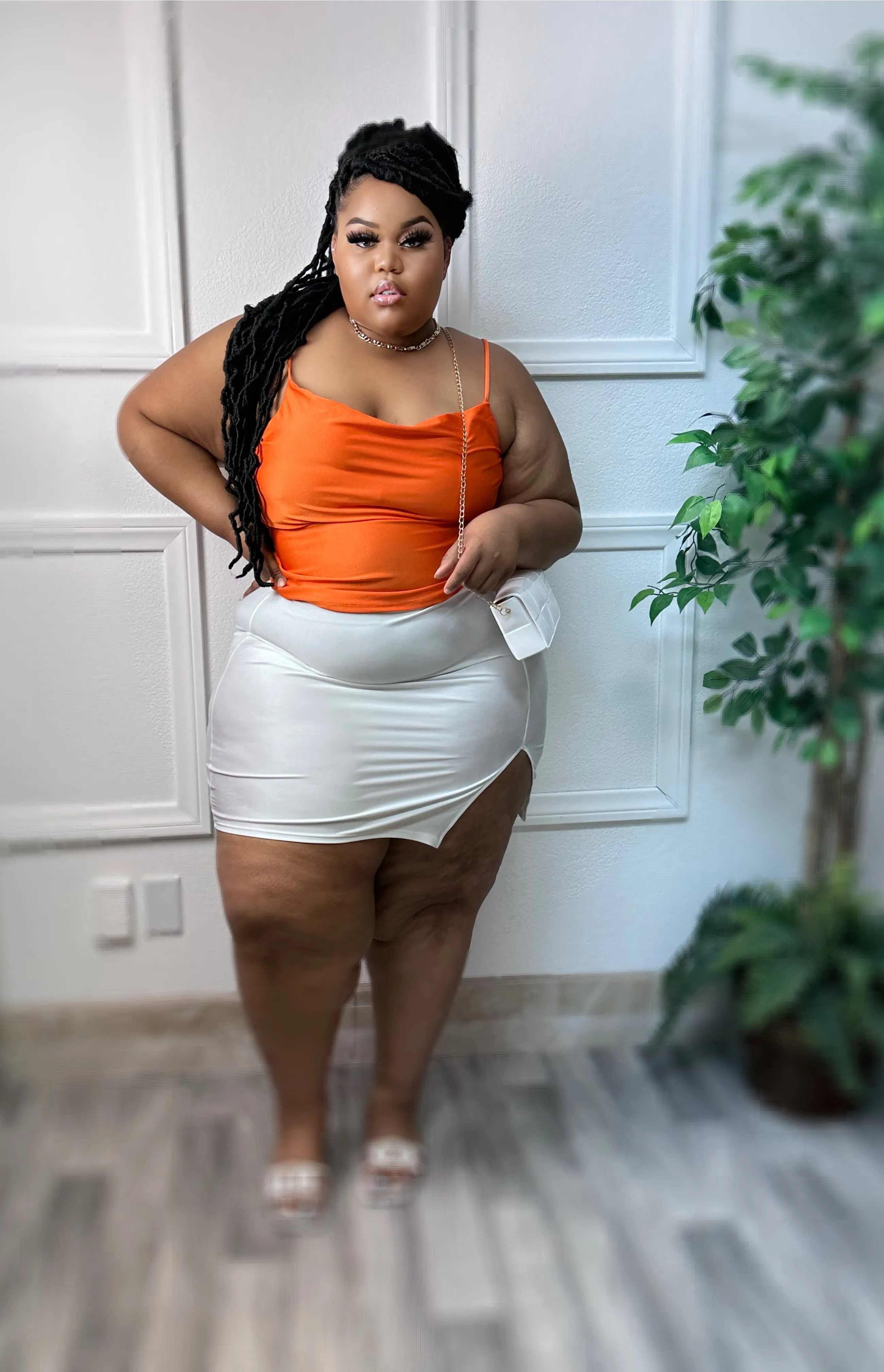 Orange Keeks   Size Top