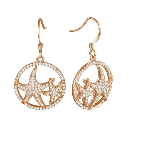 Pavé Hokuhele Eternity Earrings