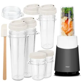 Personal Blender II Refurbished Mason Jar Ready (Family 16-Piece Set)