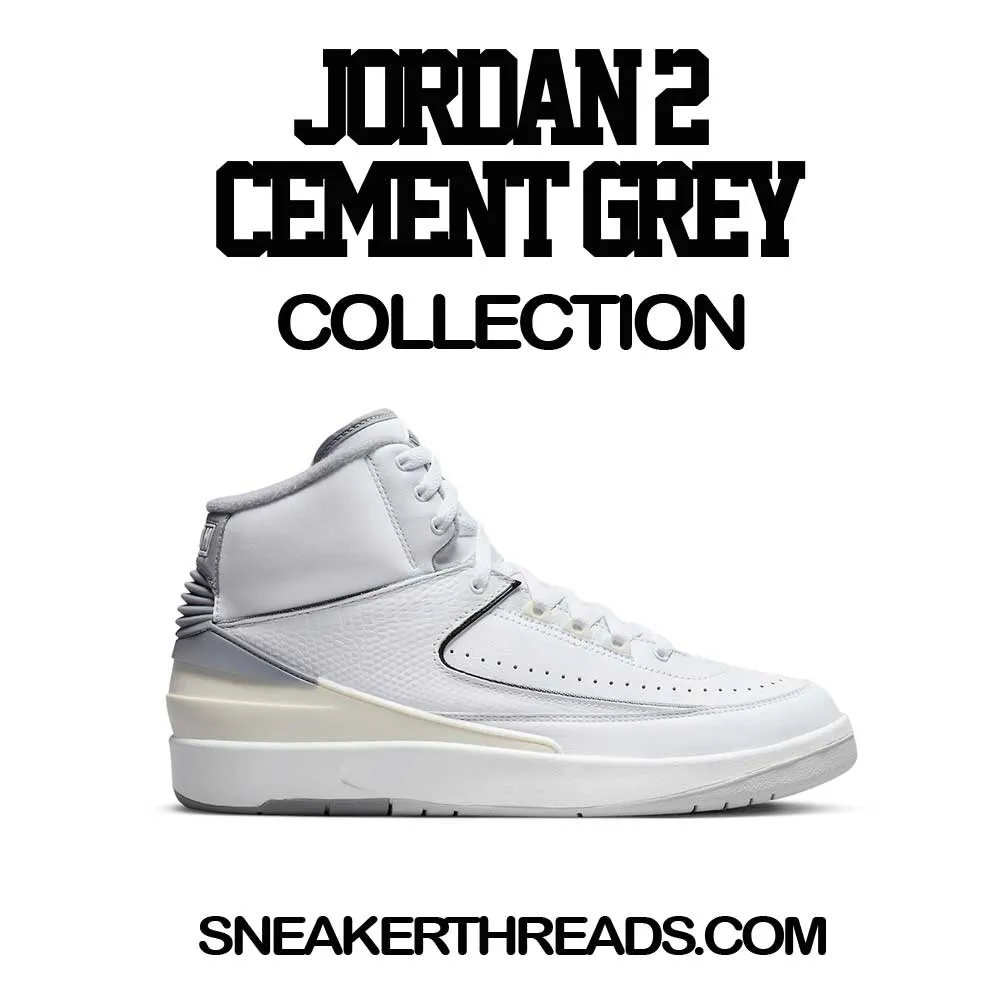 Retro 2 Cement Grey Money Over Love Sweater