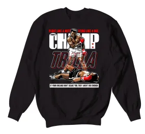 Retro 4 Red Thunder Trilla Sweater