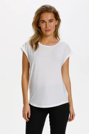 Saint Tropez Relaxed T Shirt Bright White