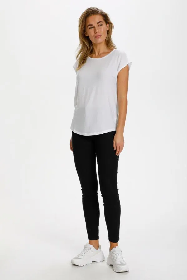 Saint Tropez Relaxed T Shirt Bright White