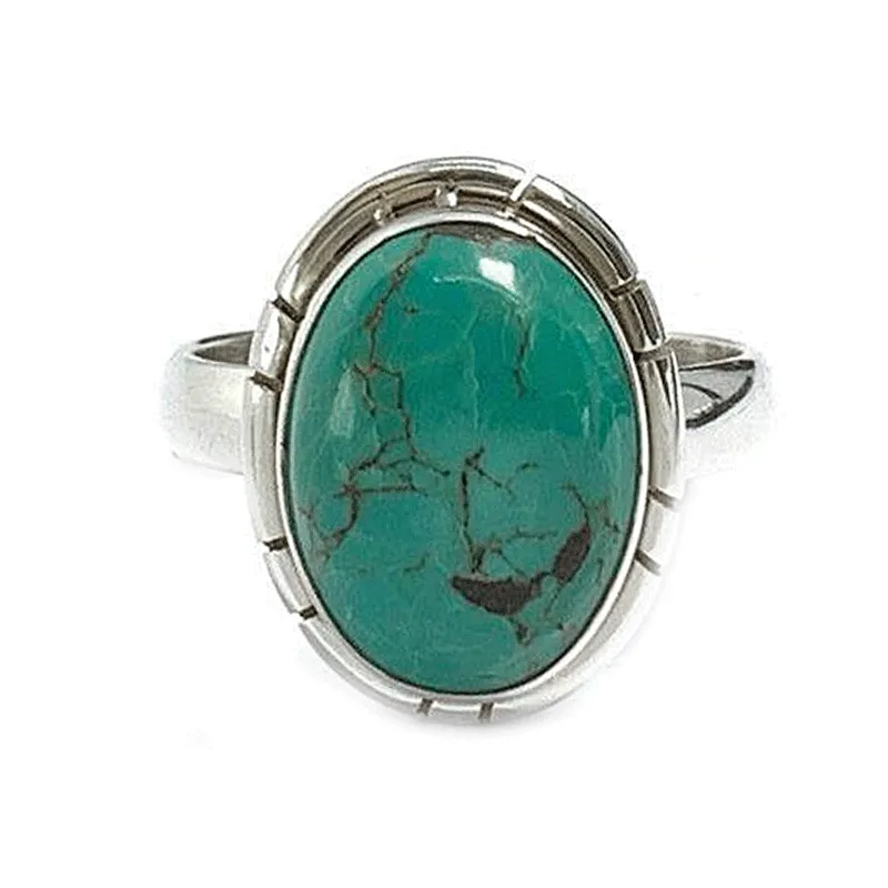 Serene Turquoise Bohemian Style Ring