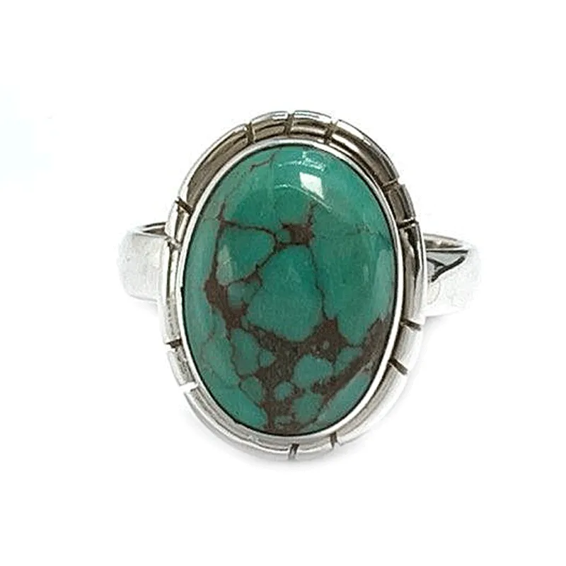 Serene Turquoise Bohemian Style Ring