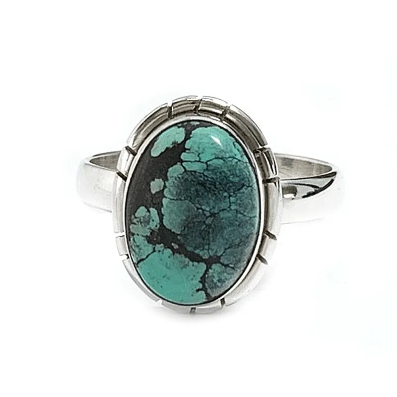 Serene Turquoise Bohemian Style Ring