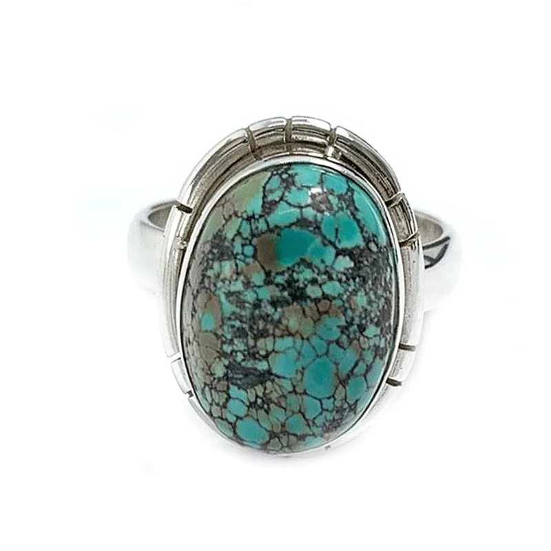 Serene Turquoise Bohemian Style Ring