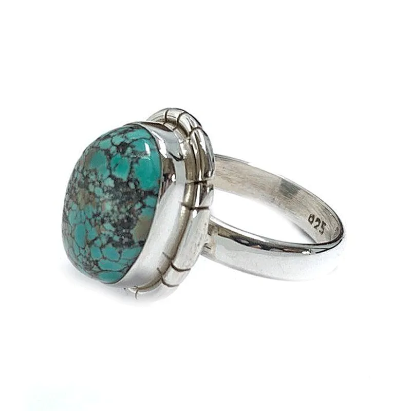 Serene Turquoise Bohemian Style Ring