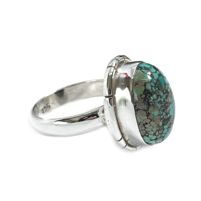 Serene Turquoise Bohemian Style Ring