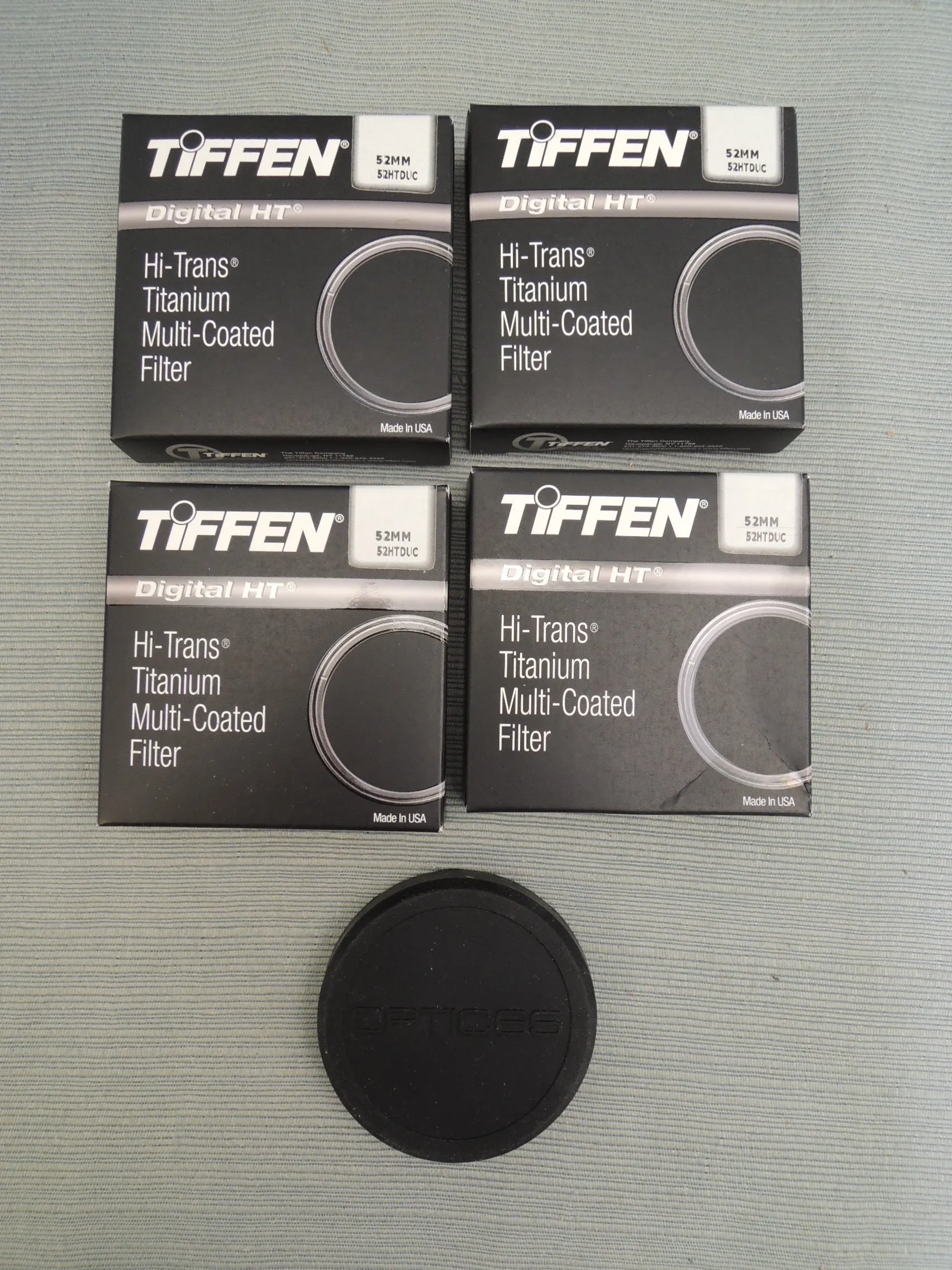 Set of 4 Tiffen Digital HT 52 mm Filters - Brand New!