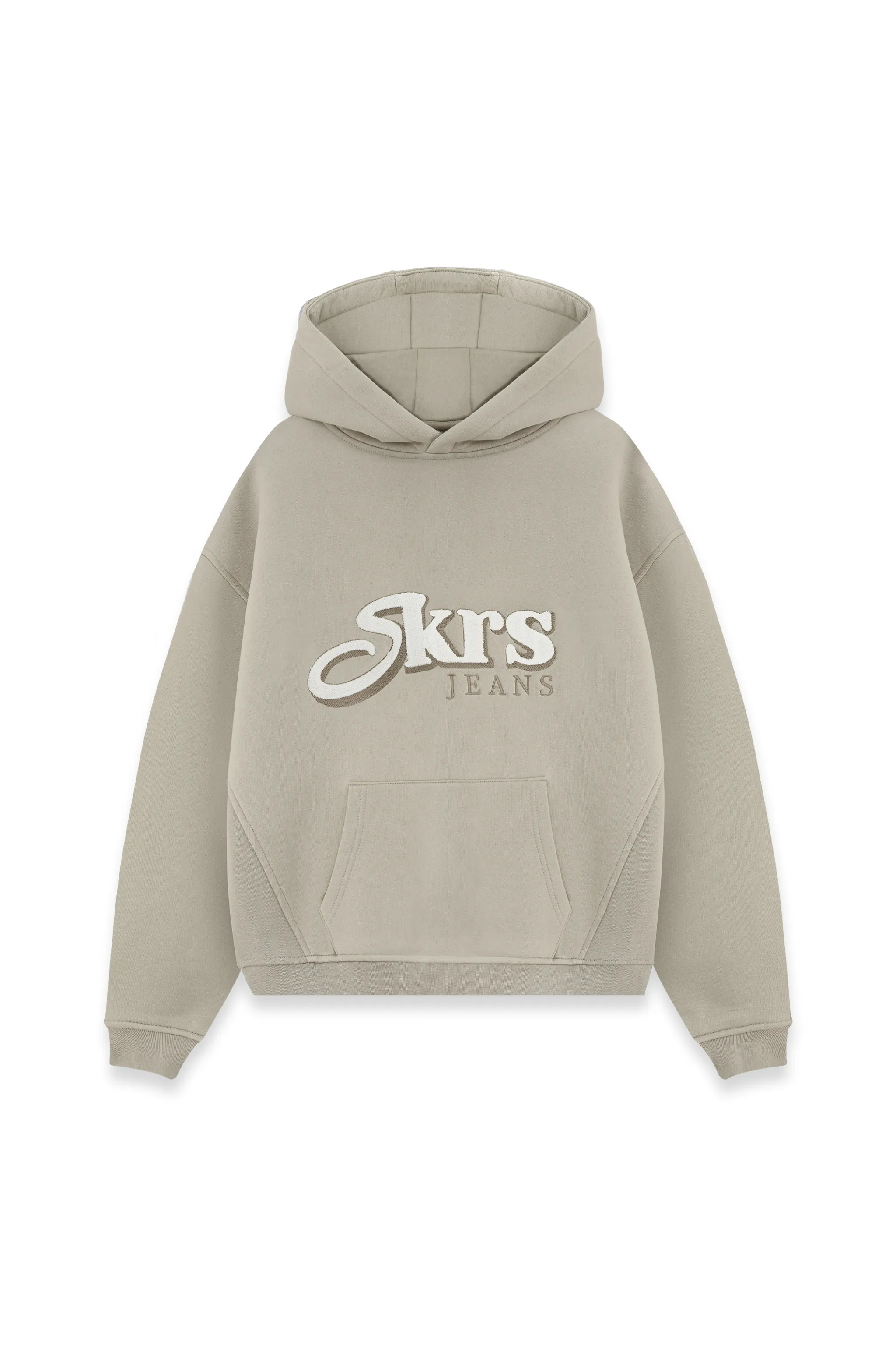 SKRS Jeans Hoodie in Foggy