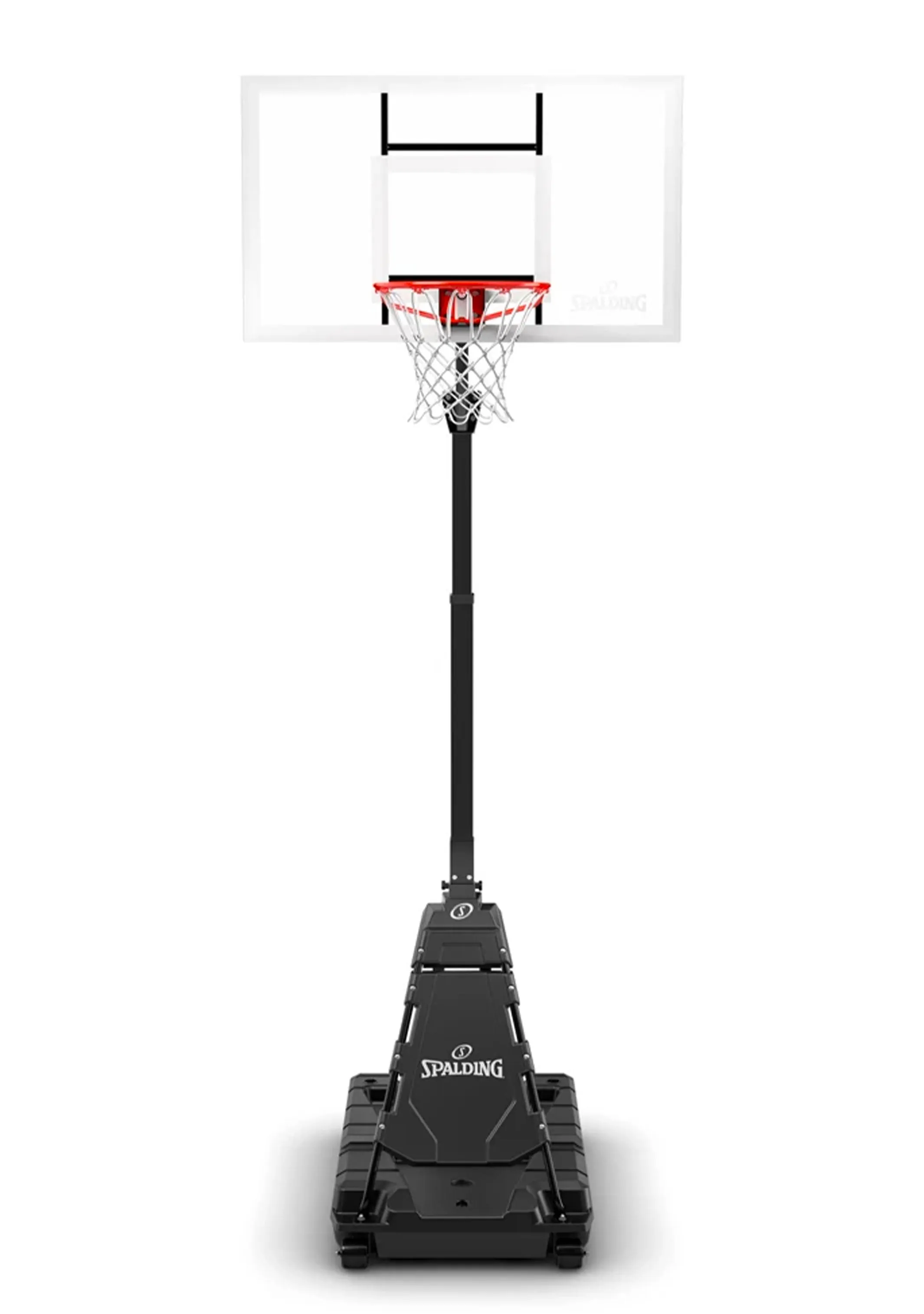 Spalding The Momentous EZ Assembly 50 Inch Acrylic Portable Basketball System <br> AA6E2012