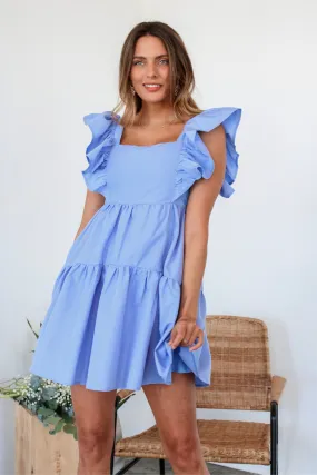 Sunday Kind of Love Dress in Chambray