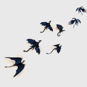 The Dragons' Flight Vinyl Wall Stickers (7 pieces)