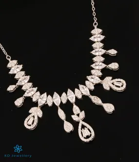 The Elsa Silver Necklace & Earrings