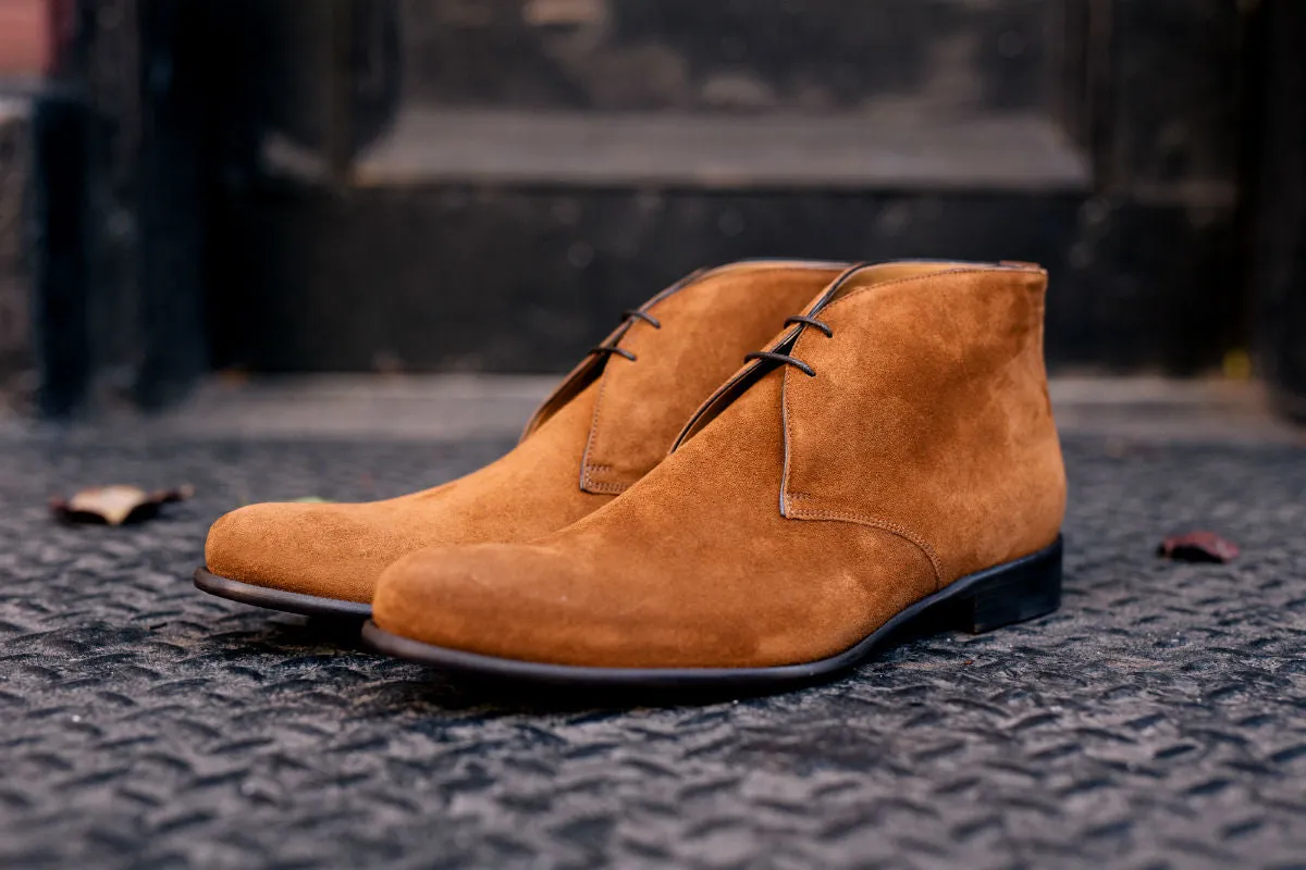 The Newman Chukka Boot - Cacao Suede