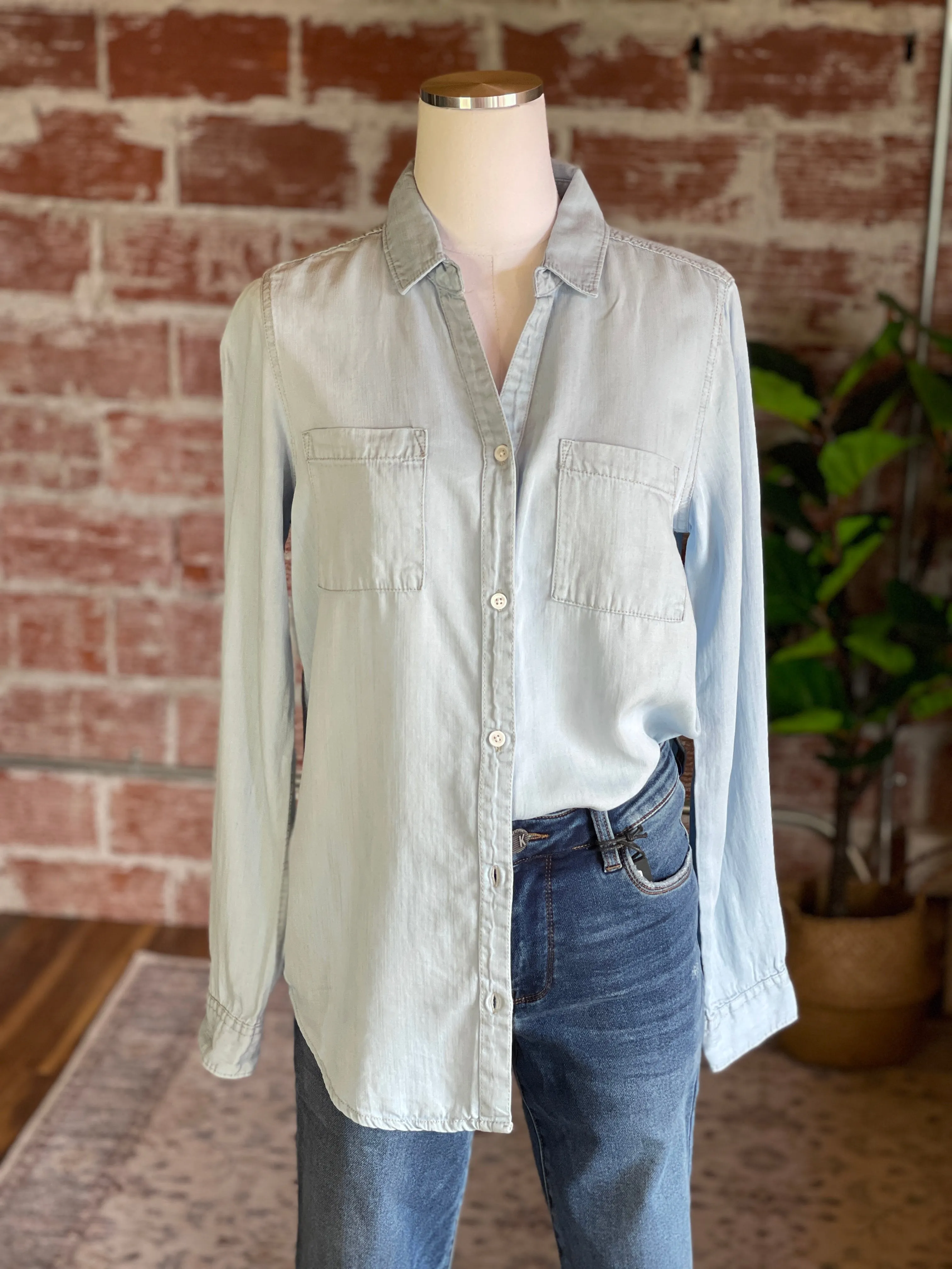 Thread and Supply Ginger Shirt in Jolie Wash