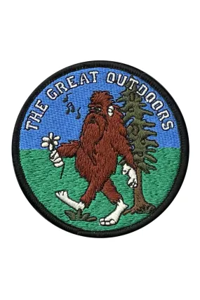 Velcro Patch Big Foot, The Great Outdoors