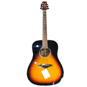 Wood Song D-TSB/L Left Handed Acoustic Guitar